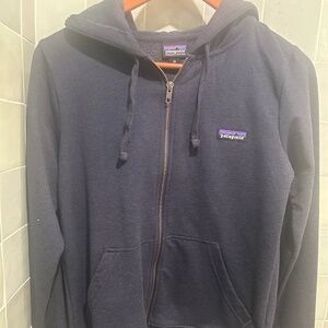 PATAGONIA / KID'S FULL-ZIP HOODY SWEATSHIRT / PRE-OWNED  / KID'S SIZE M (10)